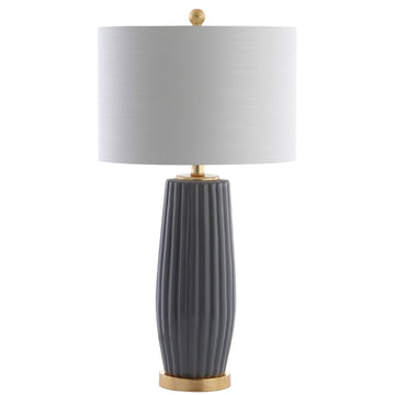 Roman 28.5" Ceramic LED Table Lamp - JONATHAN Y